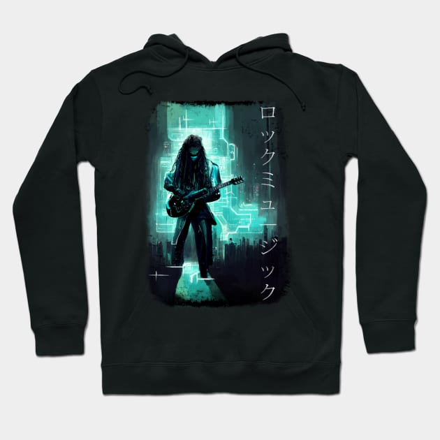 Cyberpunk Rockstar Hoodie by Bondoboxy